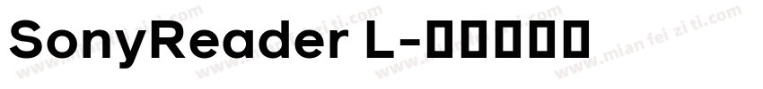 SonyReader L字体转换